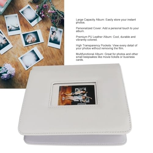 2x3" 288 Pockets PU Leather Photo Album