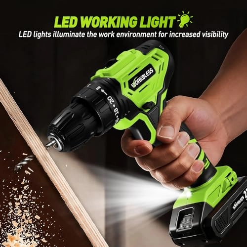 Cordless Drill - 2.0Ah 21V