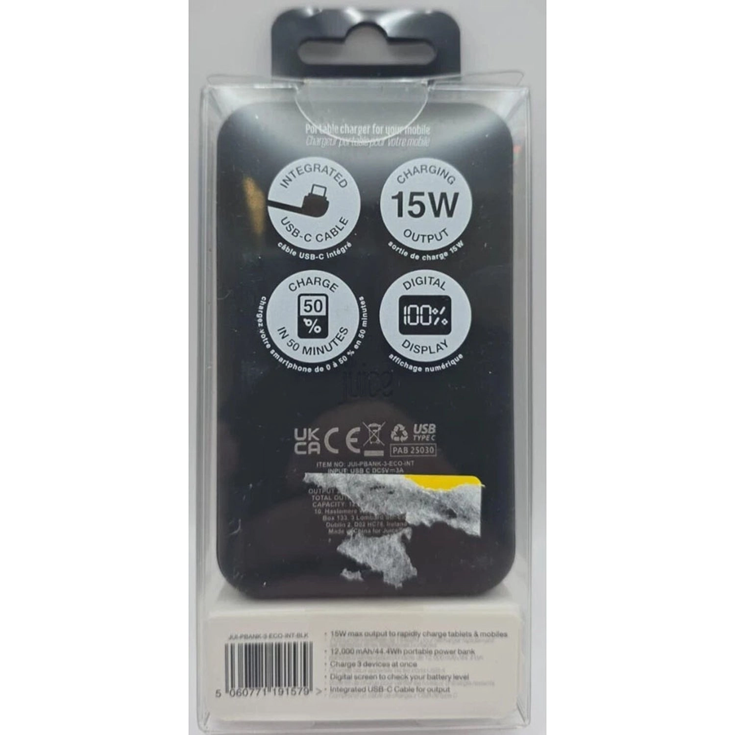 Eco Integrated 3 - 12,000mAh 15W Fast charging