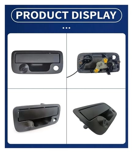 Pickup Tailgate Handle Reverse Camera - Night Vision Wire AHD 1080P