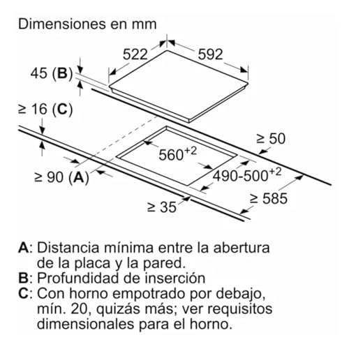 3EB714LR Ceramic hob