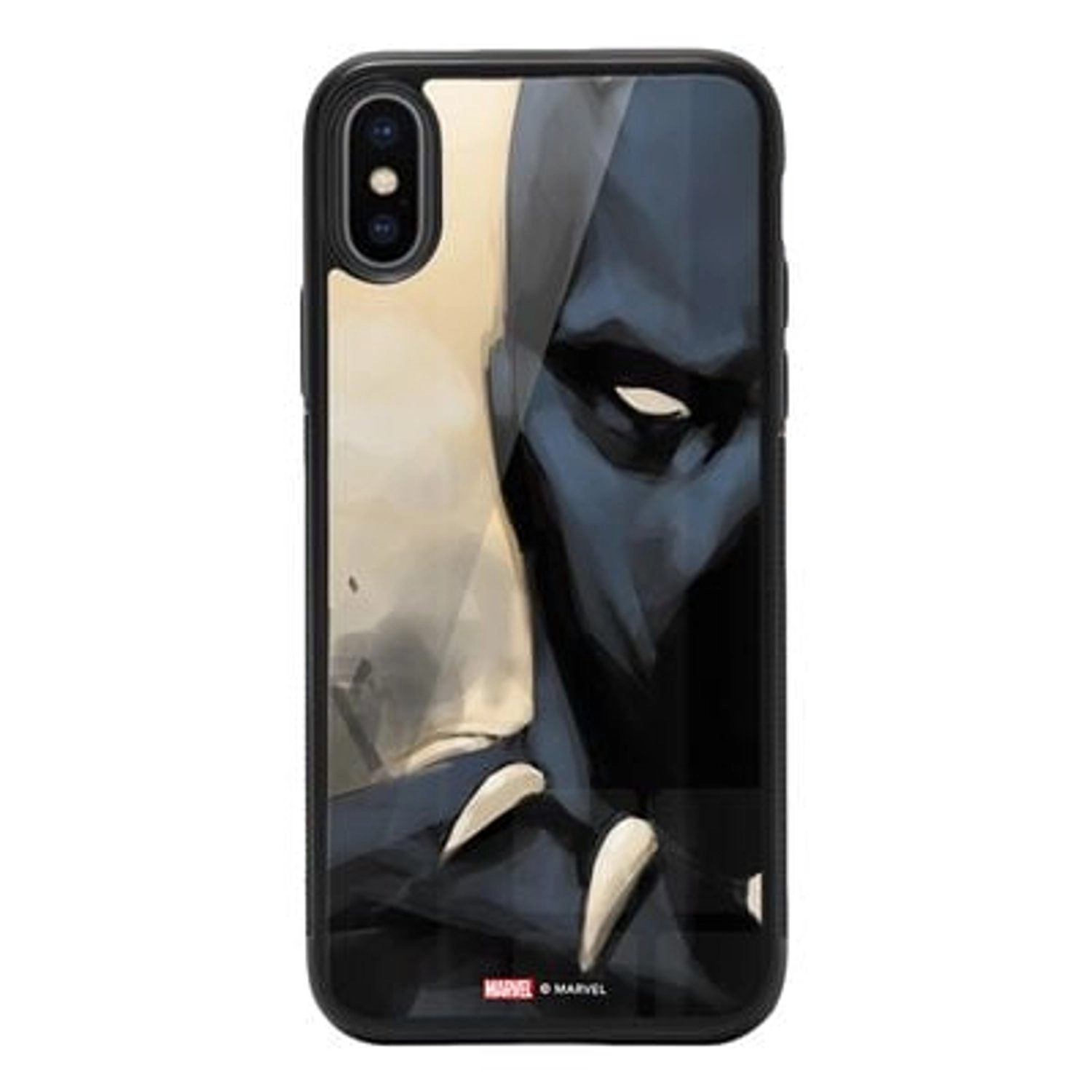 Wackylicious Black Panther Smoke iPhone Xs Back Case for iPhone Xs