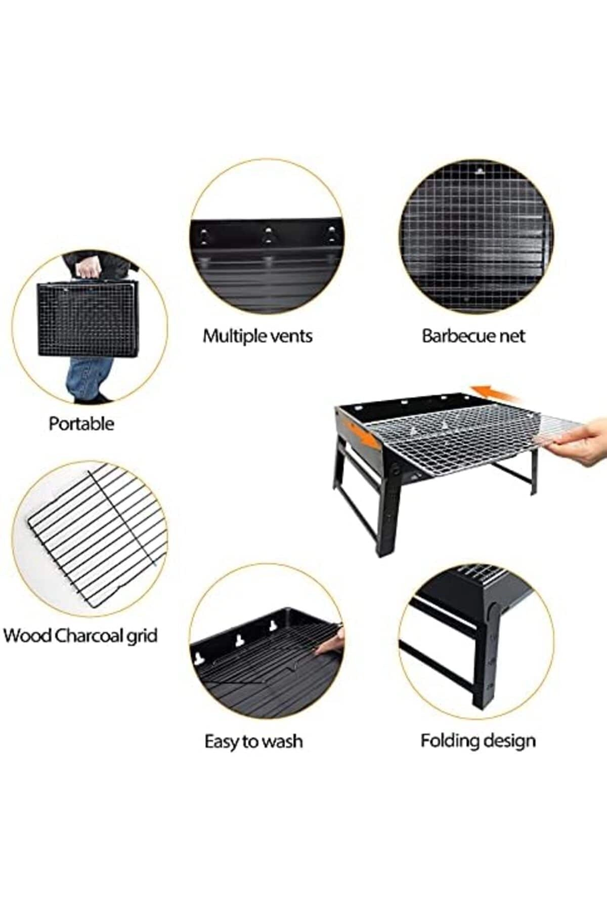 BBQ Barbeque Grill - Charcoal