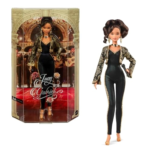 Juan Gabriel Signature Doll - 1/6 scale Black and Gold