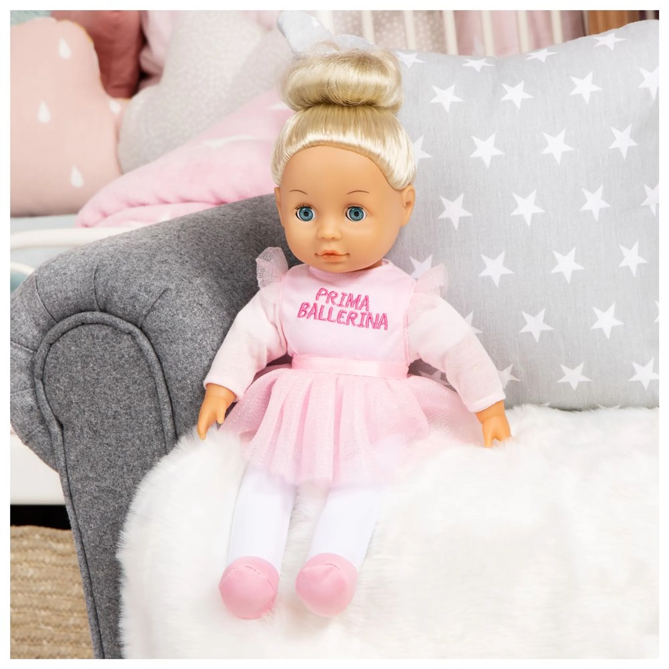 Anna Prima Ballerina Doll - 33 cm soft-bodied Ages 18 months+