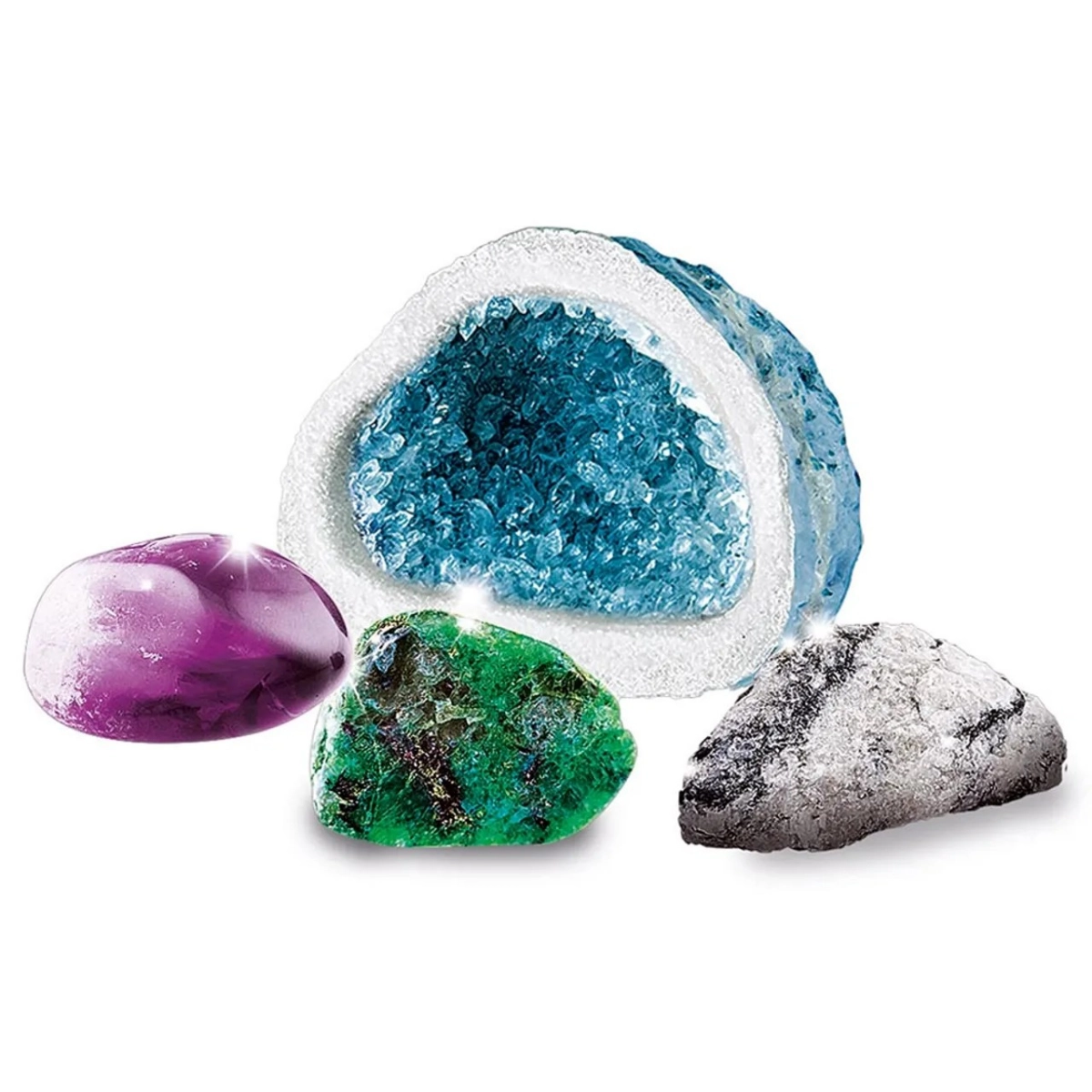 Science & Play Minerals & Geodes Kit Earth Science - 8 years+