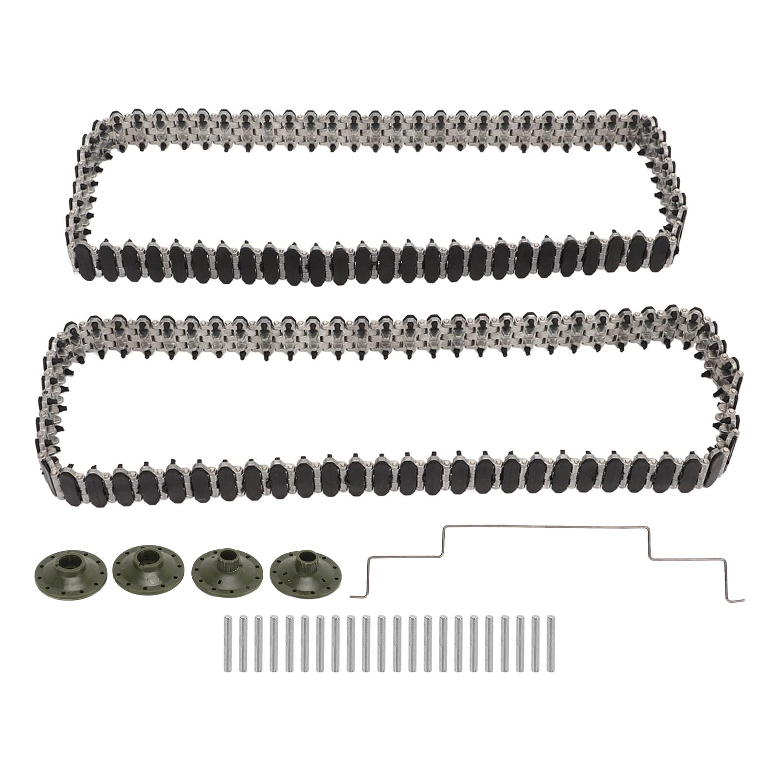 Bonbela RC Tank Track Chain - WPL E 1 GAZ 71 Aluminium Alloy Plastic