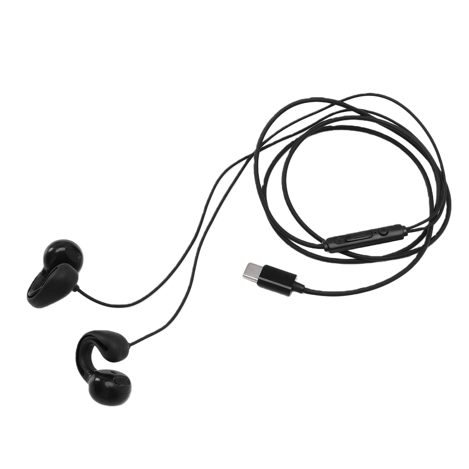 Jiawu Clip On Earbuds Wired Earbud