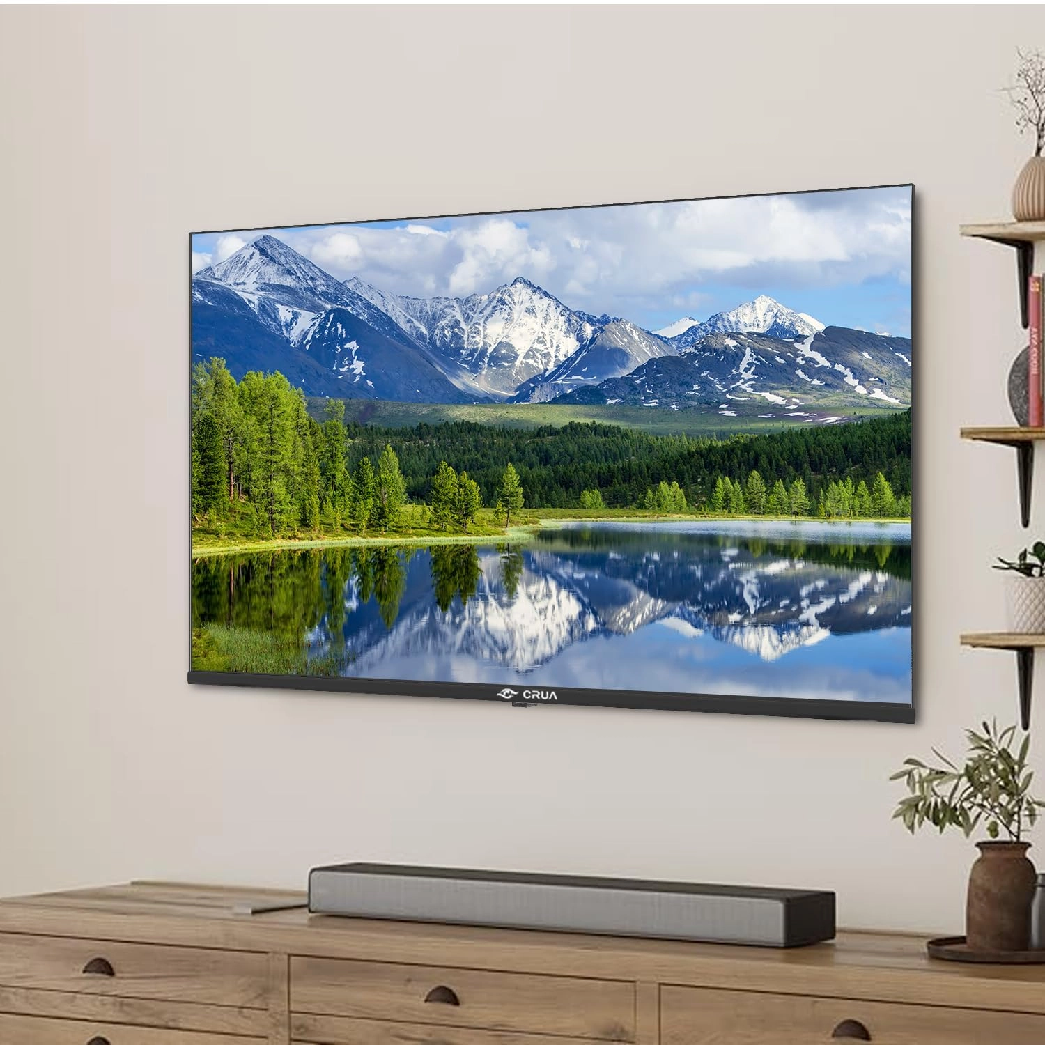 CRUA 50 Inch Smart TV 2025