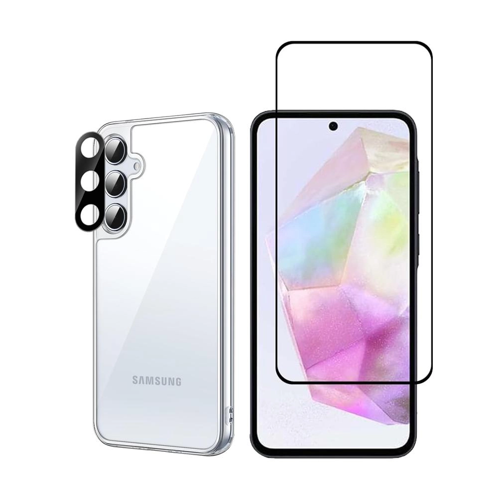 Case with Screen Protector for Samsung Galaxy A35