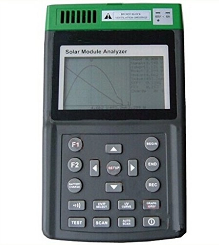 LZFgjsc Solar Module Analyzer/Tester - Rechargeable 2500mAh AC Adaptor