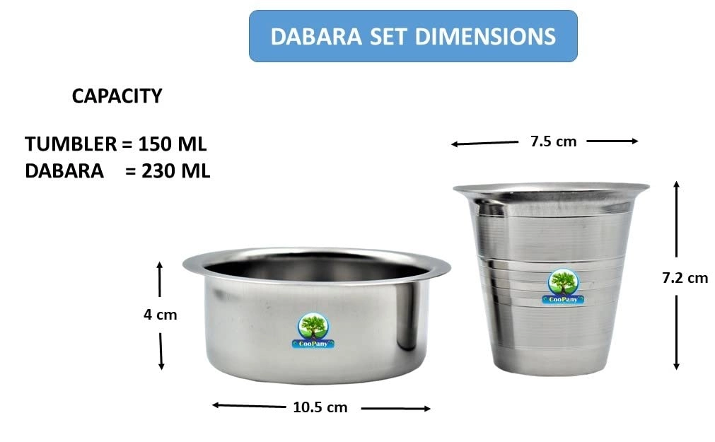 South Indian Filter + Traditional Kumbakonam Dabara Set