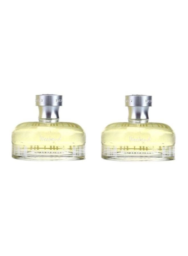 Burberry Weekend Eau de Parfum 2x100 ml Set Of 2