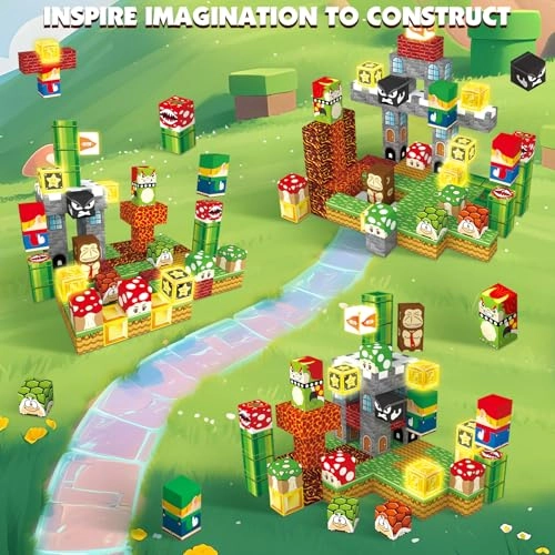 Magnetic Building Blocks - 100 pcs