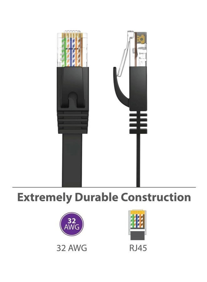 RJ45 Cat6 LAN Cable - 14 cm
