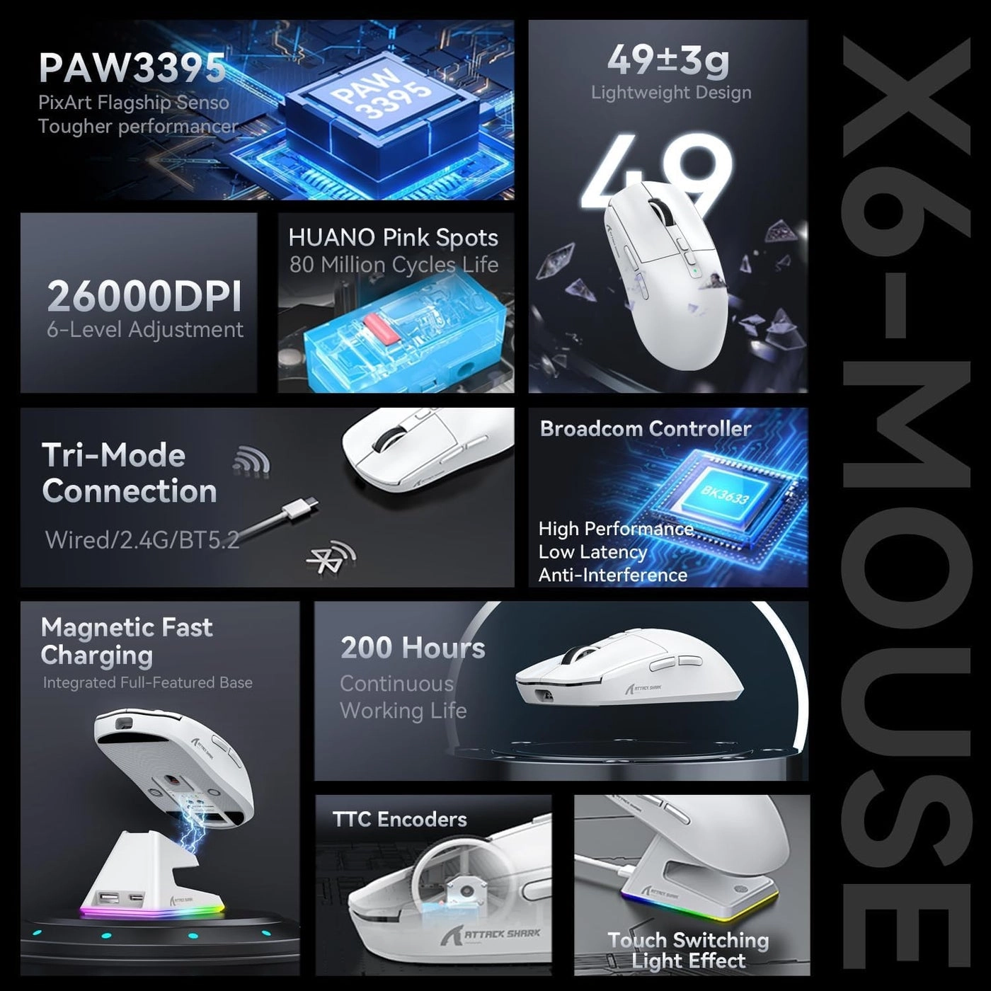 X3 Gaming Mouse - Wireless
