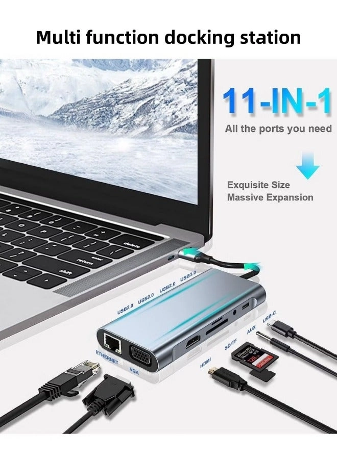 Healife USB-C Hub Adapter - 4K HDMI PD Fast Charge