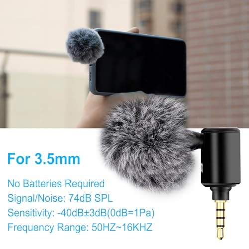 Adjustable Mini Microphone 3.5mm-Mini-Jack+USB Microphone