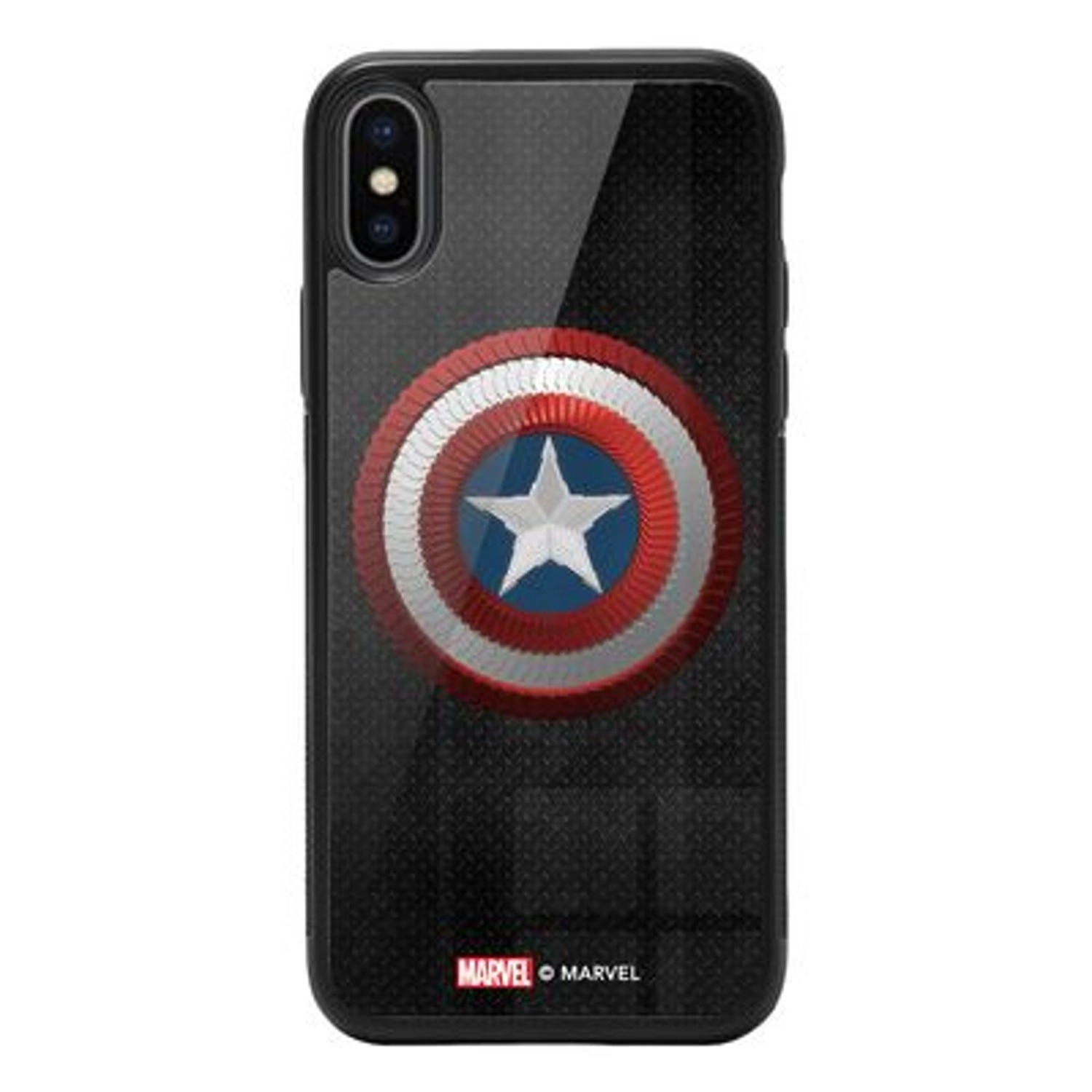 Wackylicious Vibranium Shield Back Case for iPhone Xs Max