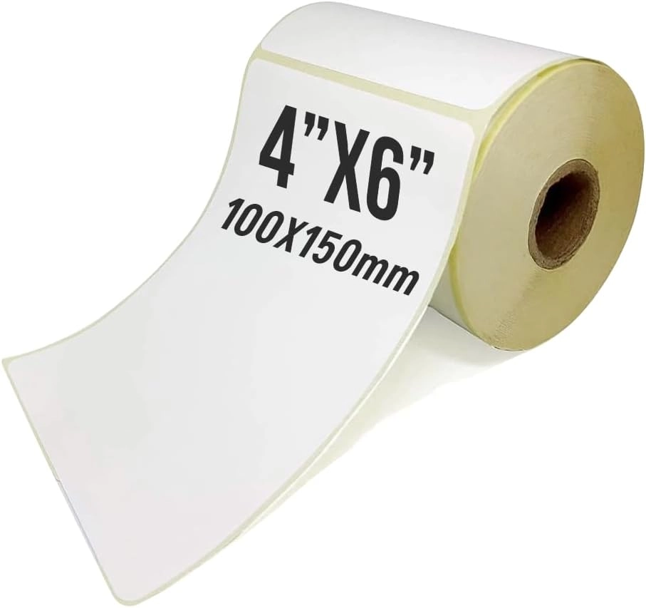 Lavish LLC Barcode Label Sticker - 1 Roll 4.0" × 6.0"