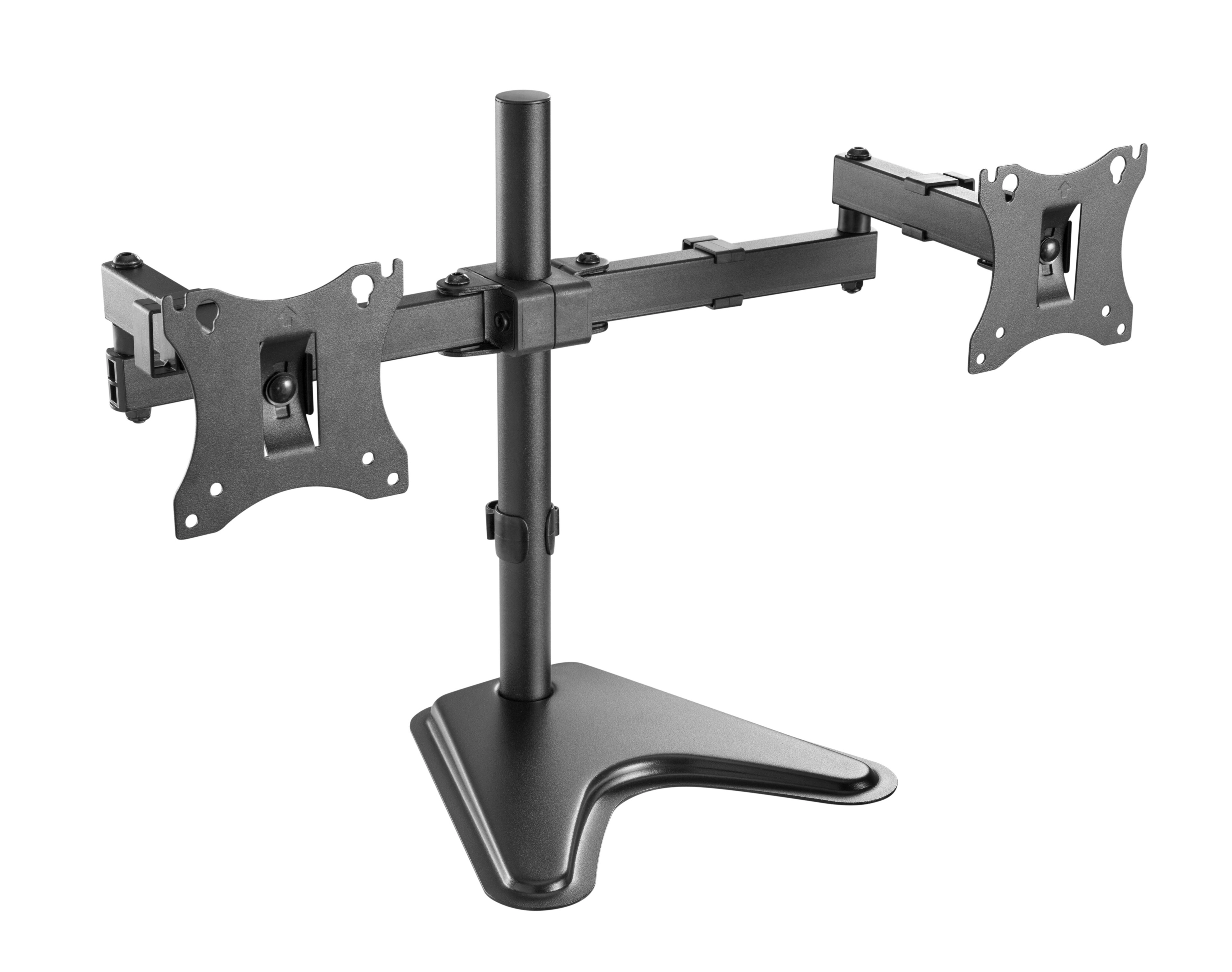 Dual Display Articualating Mount - 2 13″-32″ 75×75,100×100