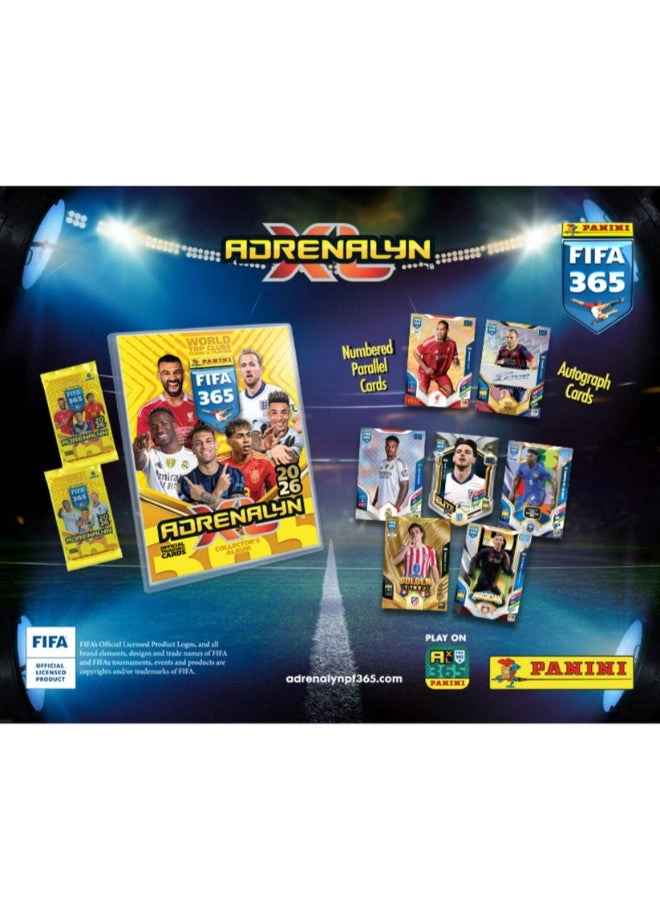 FIFA 365 ADRENALYN XL - 8 packets 2 LIMITED EDITION CARDS