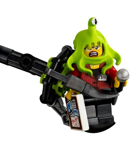 Alien Mothership - reporter and alien commander 416 pcs