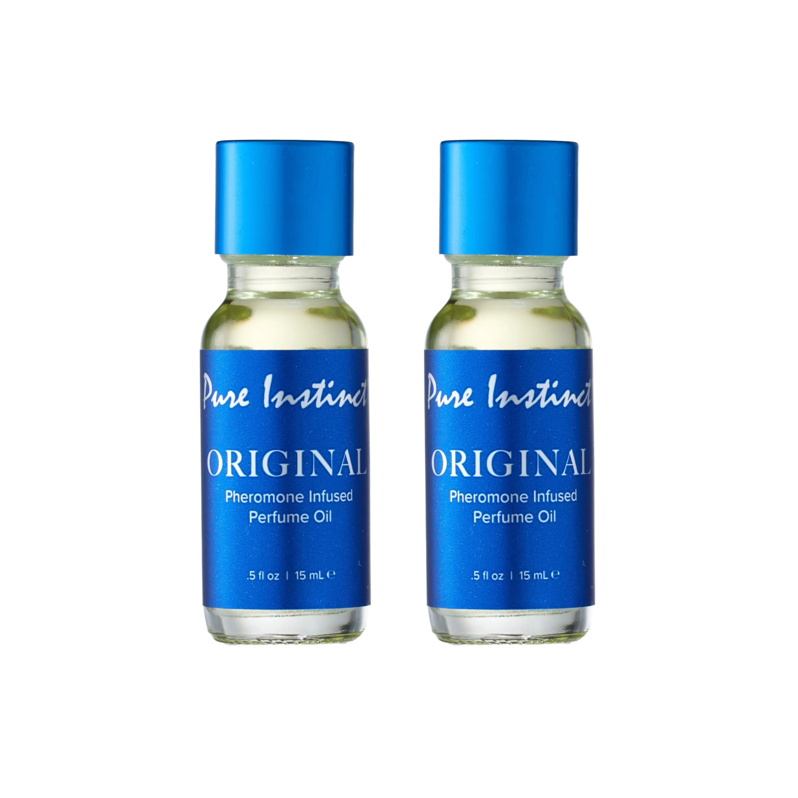 Pure Instinct The Original Pheromone Infused Essential Oil Perfume Cologne - 15mL Pack