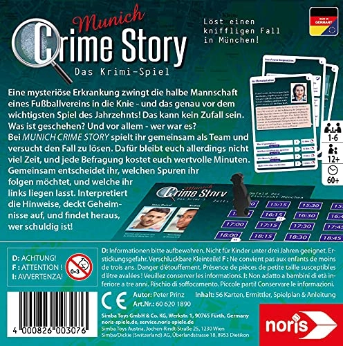 Crime Story Munich: The Detective Game - Card Game (German)