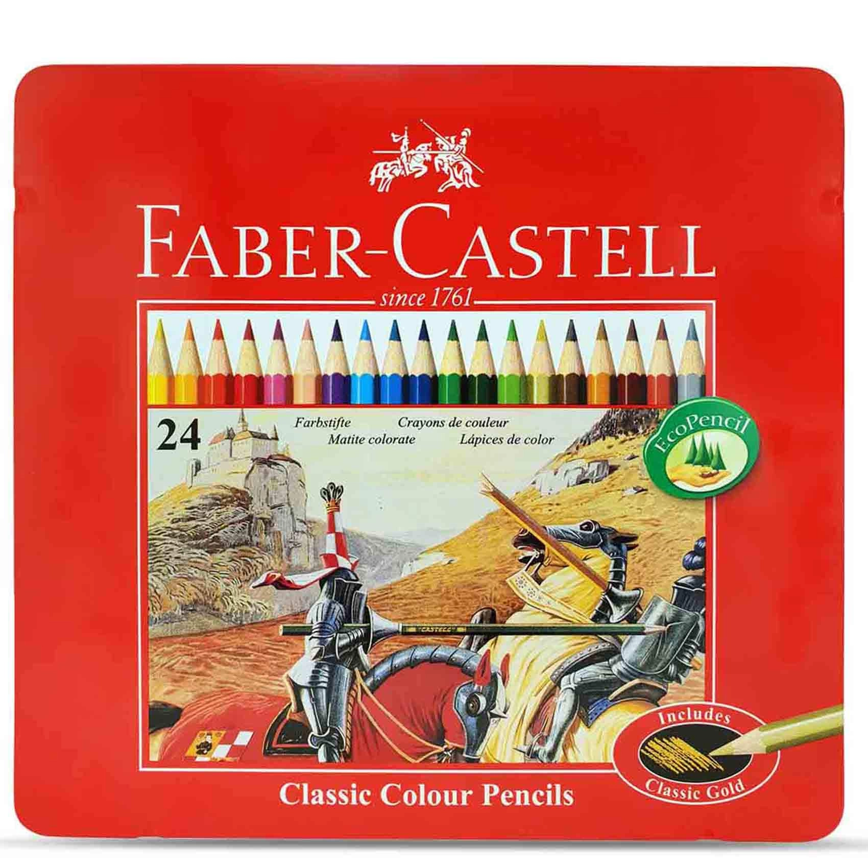 Faber-Castell Naturals Colour Pencils - 24pcs