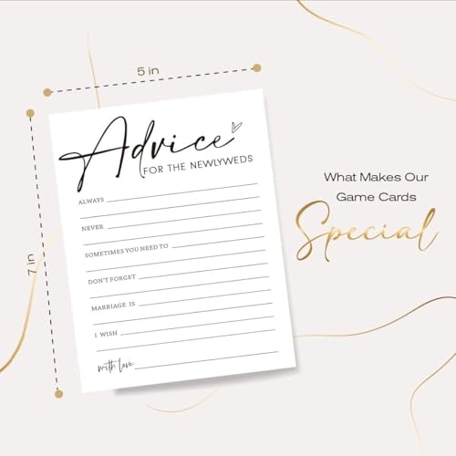 Bridal Shower Bingo - 25 pieces Unisex-Adults