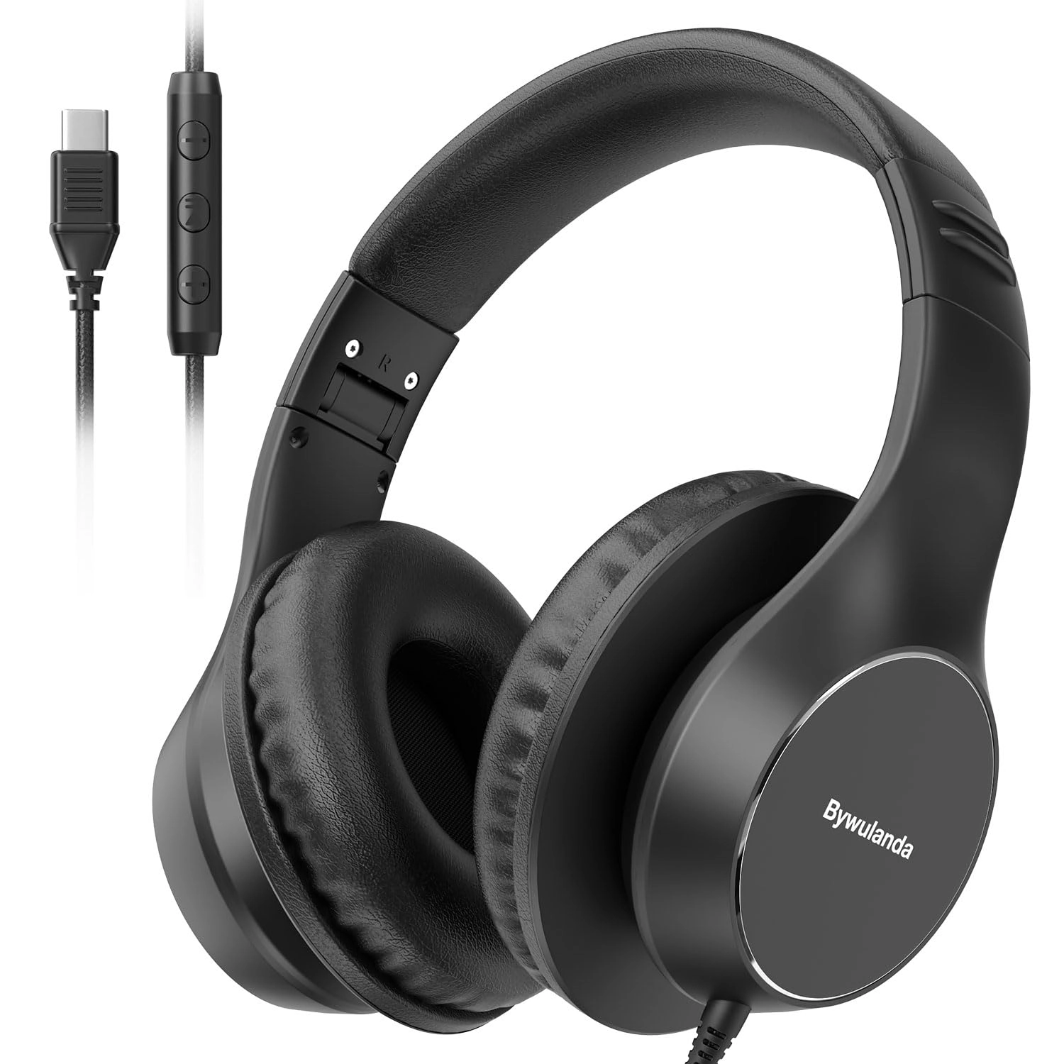 USB C Headphones Wired Headphone