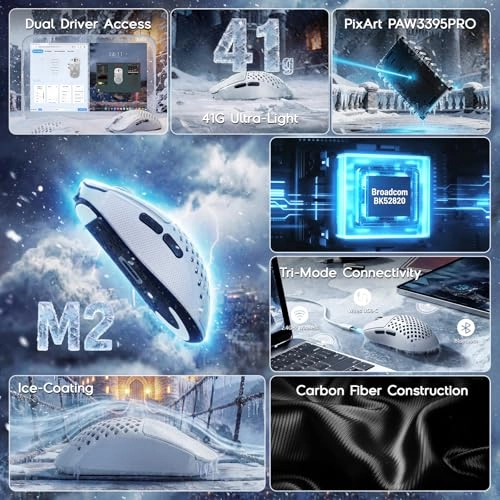 MAMBASNAKE M2 - 2.4Ghz Wireless/Bluetooth/Wired