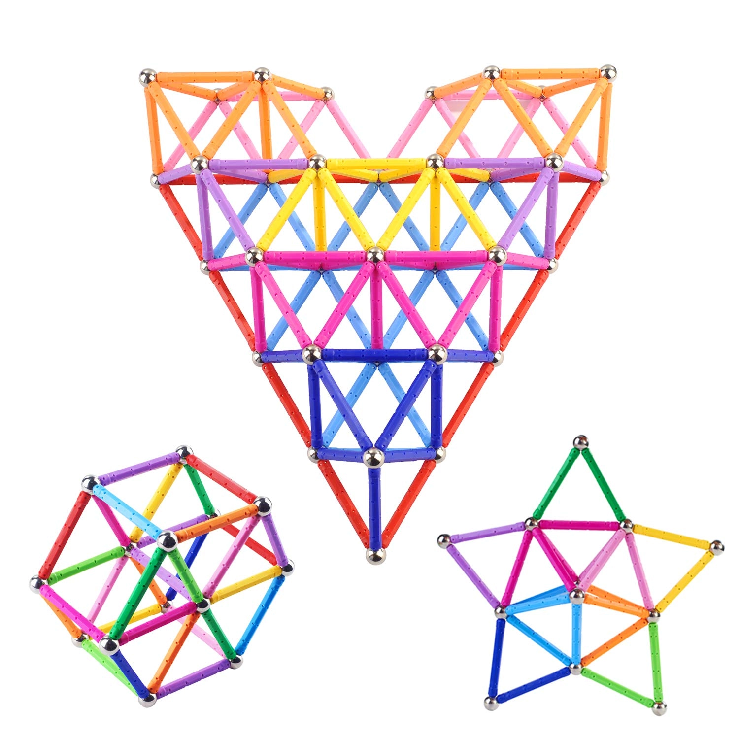 Magnetic Building Blocks - 310 pcs