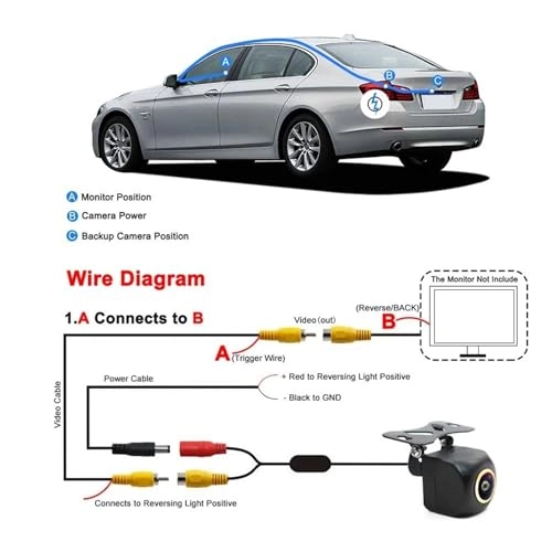 Rear View Camera - Wired