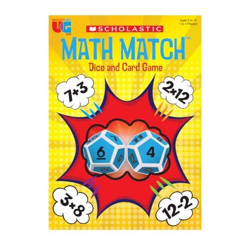 Scholastic Math Match - 5 to 12 1 pieces