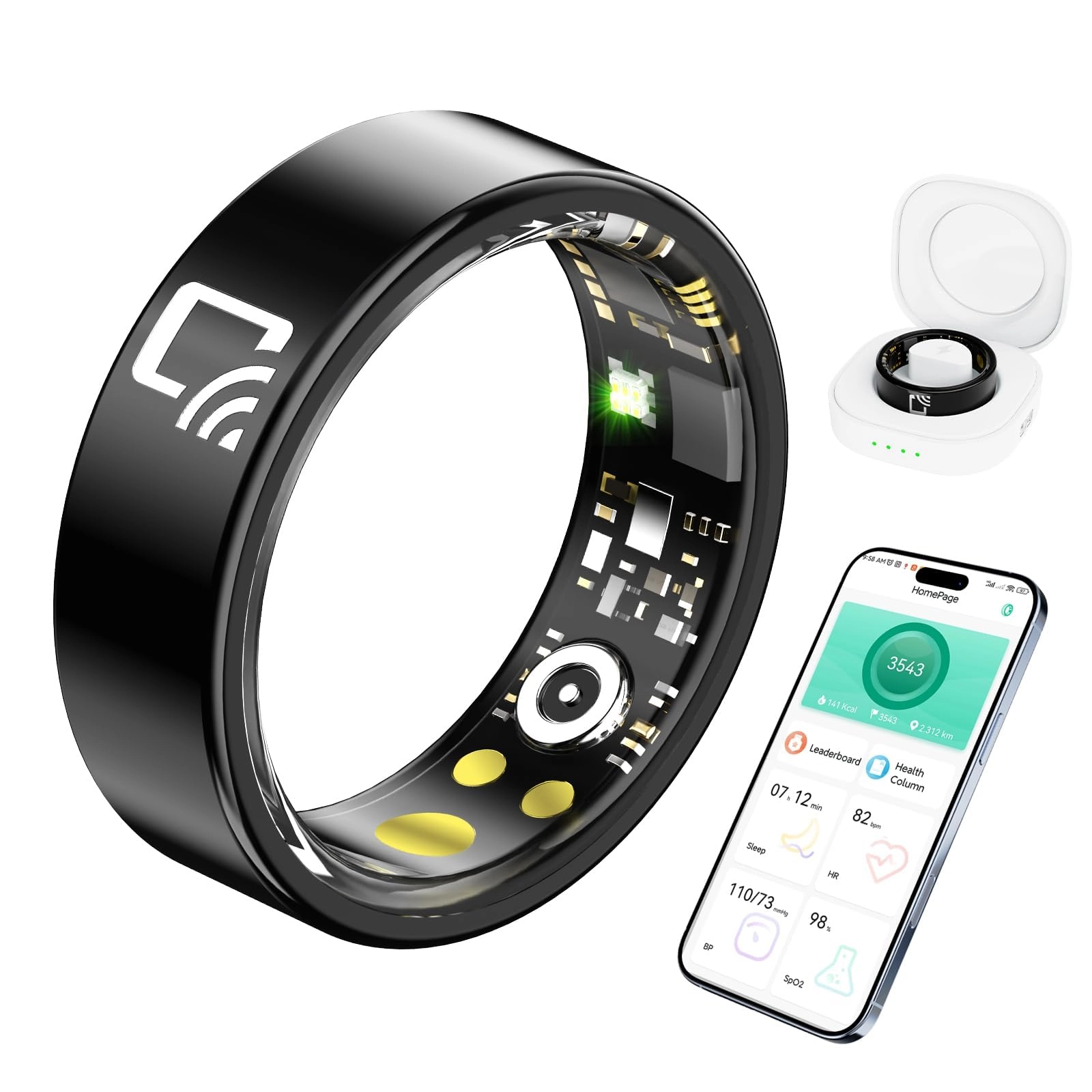 HYPER LIVING R20 - NFC Blood Oxygen Heart Rate