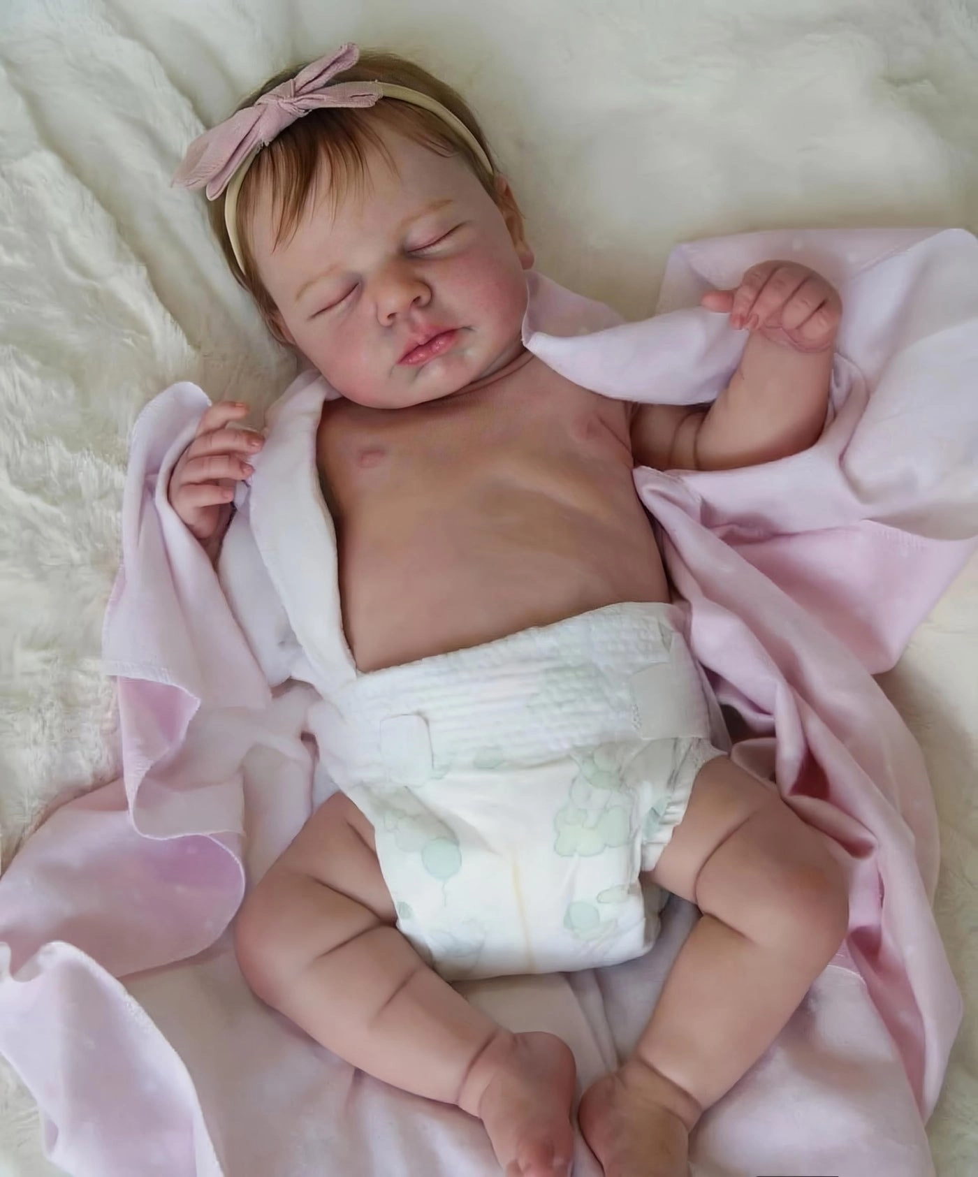 Reborn Baby Doll - 20 in Full Silicone Anatomically Correct