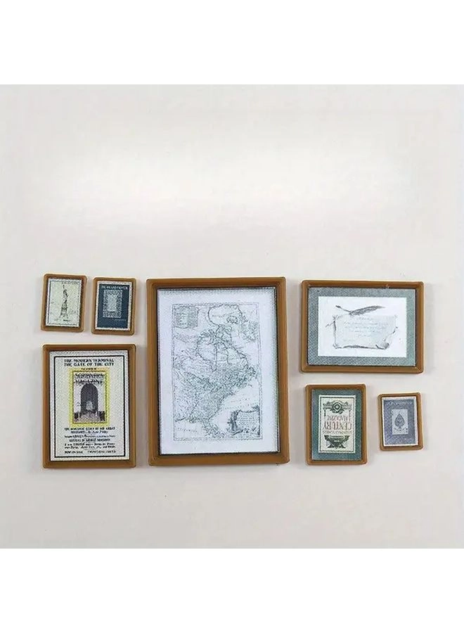 Generic Miniature Doll House Wall Decoration
