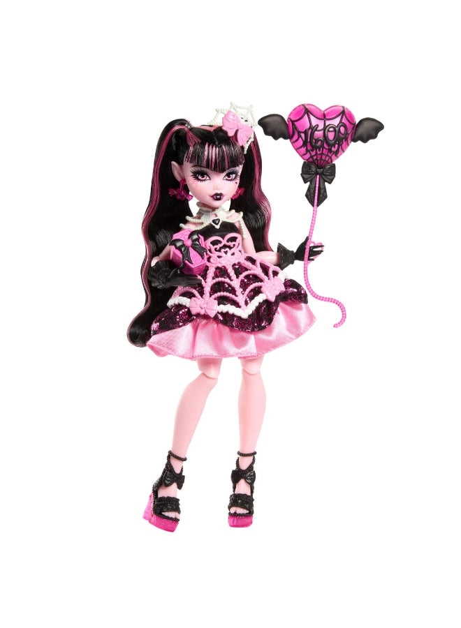 Monster High Draculaura Doll - Scary Sweet Birthday Ages 4+