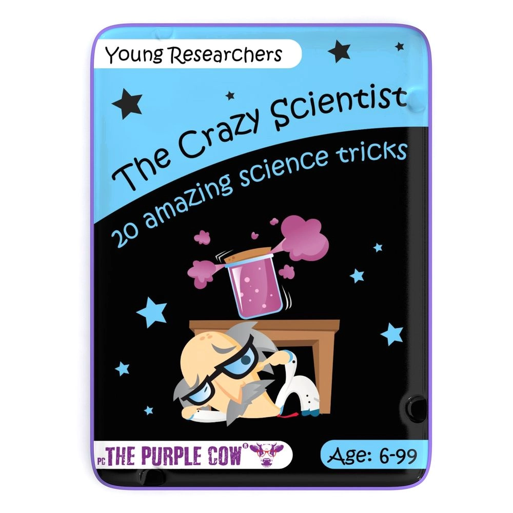 The Purple Cow The Crazy Scientist Young Researchers Activity Cards - 6+