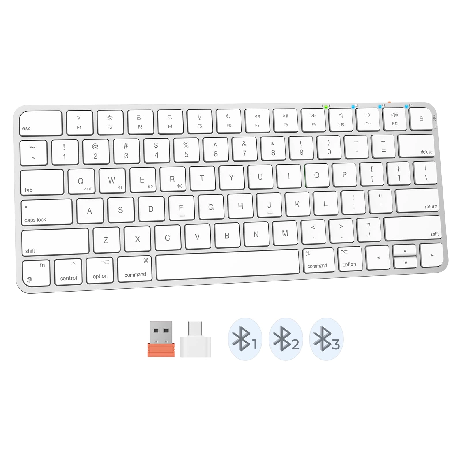 MEETION Inc K210Mi - Apple Layout Wireless