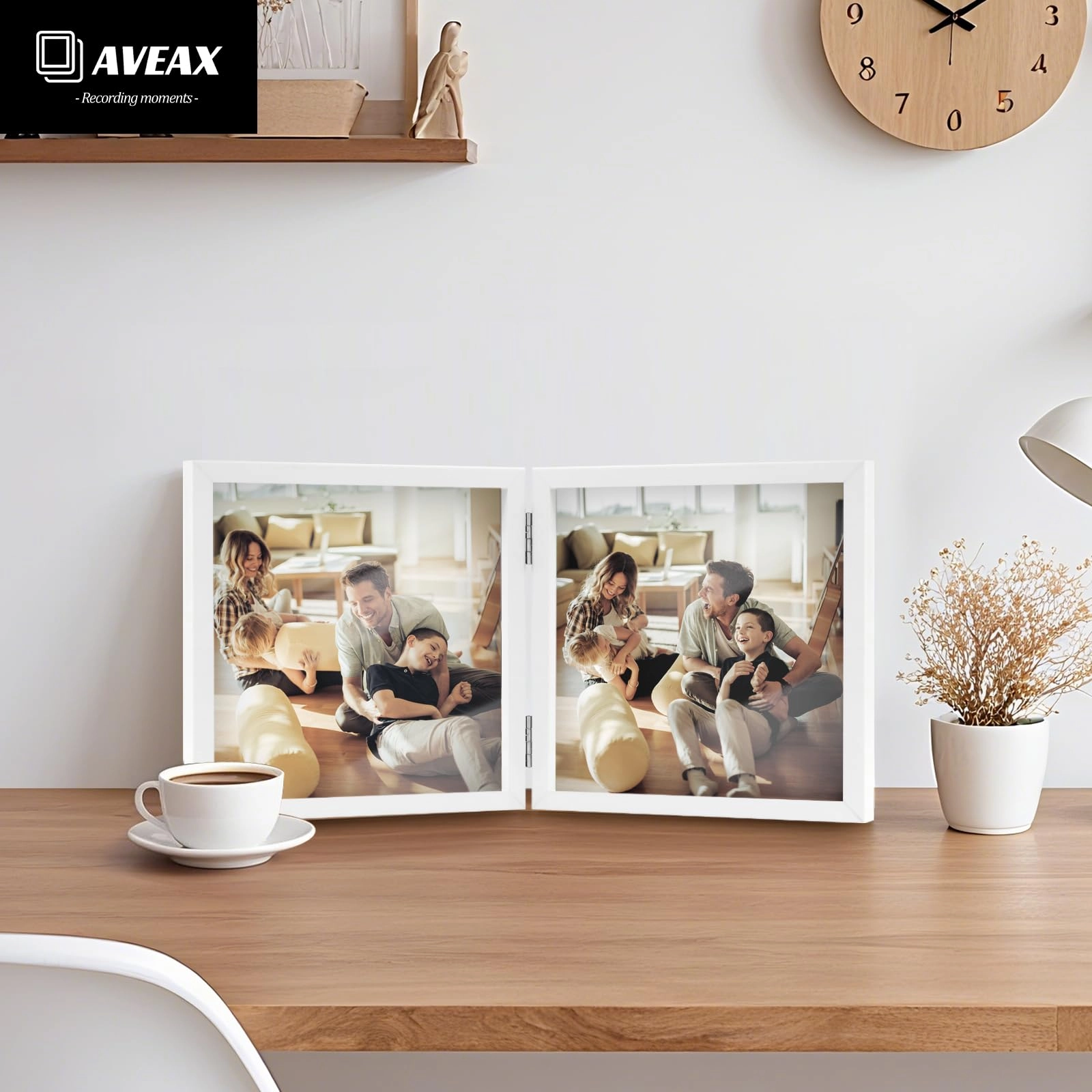 Double Photo Frame - 5x5 2