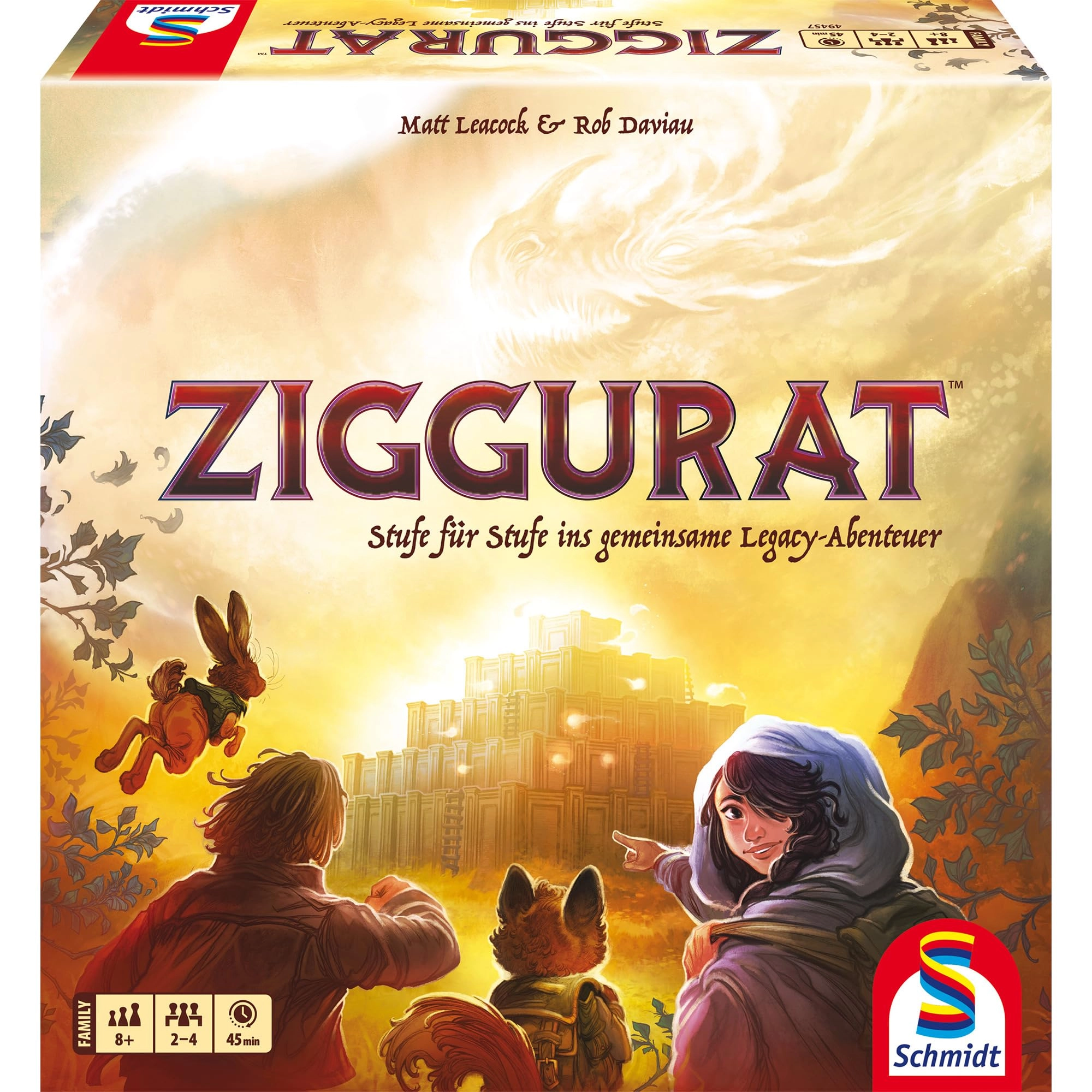 Schmidt Spiele Ziggurat - Strategy Game Legacy Game (German)
