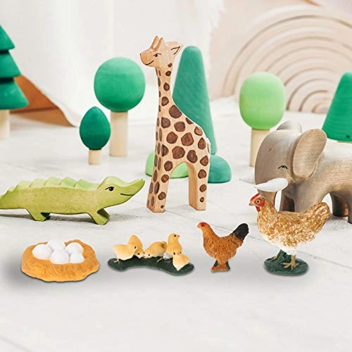 Chick Life Cycle Exploration Set Biology - 4 pieces