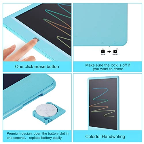 LCD Writing Tablet - 3-6 Years Old 2 pieces