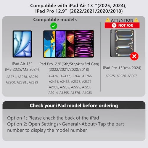 Magic Keyboard - for iPad Pro 12.9 iPad Air 13