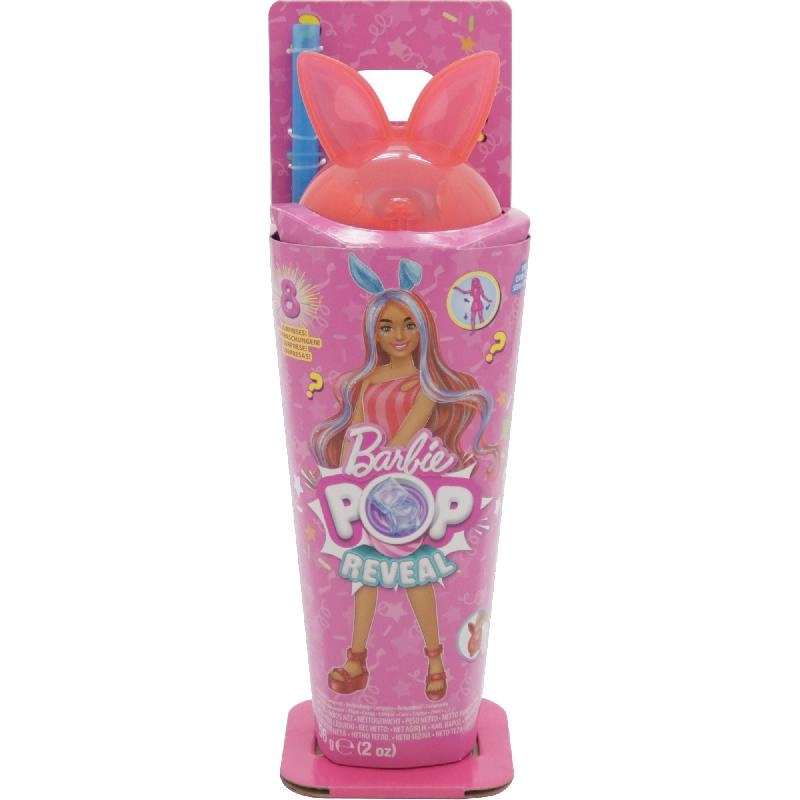 Barbie Pop Reveal Shakes Series - 8 Surprises Scented Ages 36+