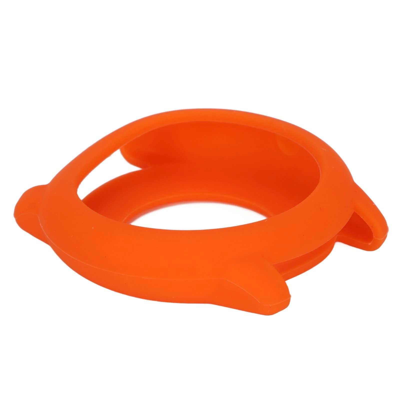 NIBEMINENT Bumper Case for Xiaomi Haylou Solar LS05 Smart Watch - Shockproof Orange Silicone