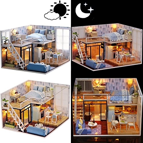 DIY Miniature Dollhouse Kit - 124 scale